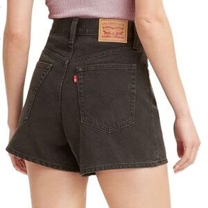 Levi's Womens High Waisted Mom Shorts